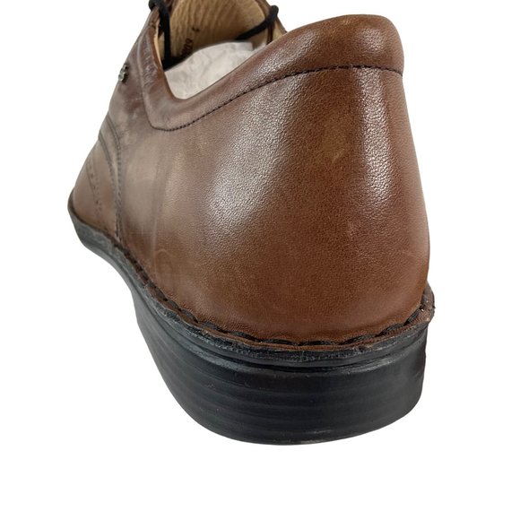 Finn Comfort New Shoes Mens Sz 10 Brown Camel Budapest 1212 Brogue $362 Loafer - Picture 5 of 13